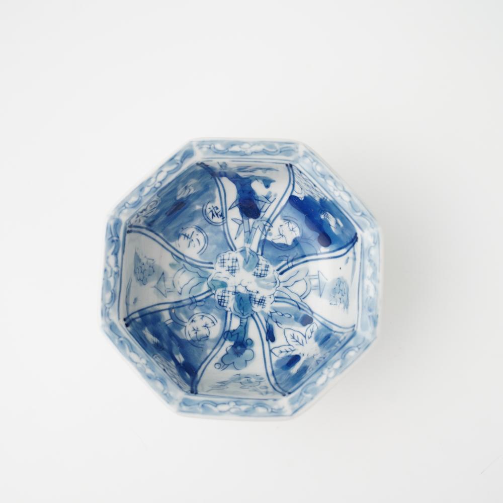 大洞窯焼 高台5客と皿鉢1枚八角鉢ーなな 大洞窯焼 高台5客と皿鉢1枚八角鉢ーなな