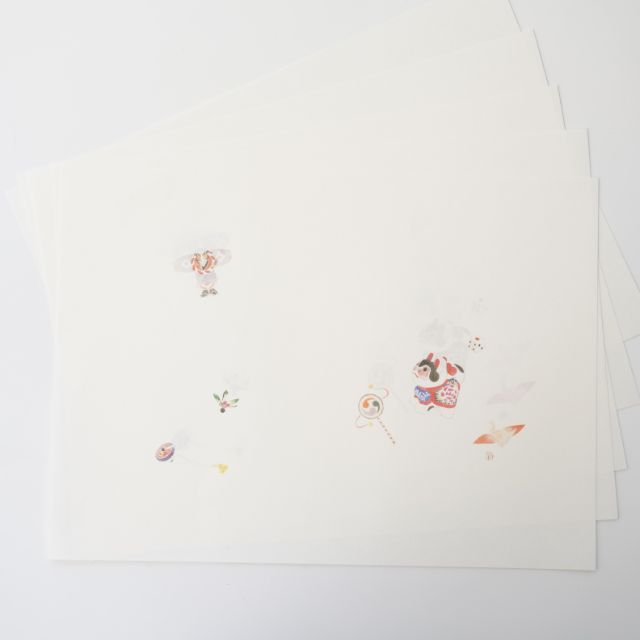 【11月中お届け】お正月あそび　ランチョンマット