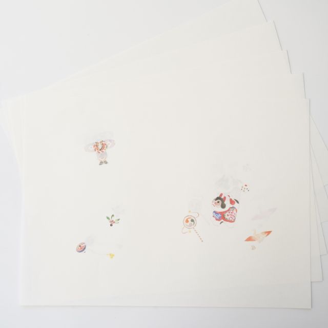 【11月中お届け】お正月あそび　ランチョンマット