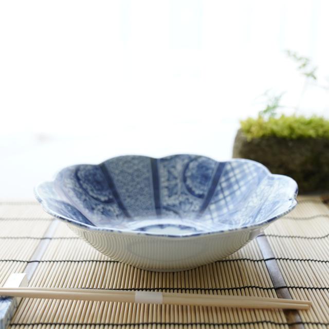 藍hana 23.5cm大鉢/美濃焼 ｜ 四季折々のおしゃれな和食器通販