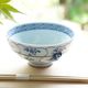 割草花 一閑人 飯碗 大（青） 3枚目のサムネイル