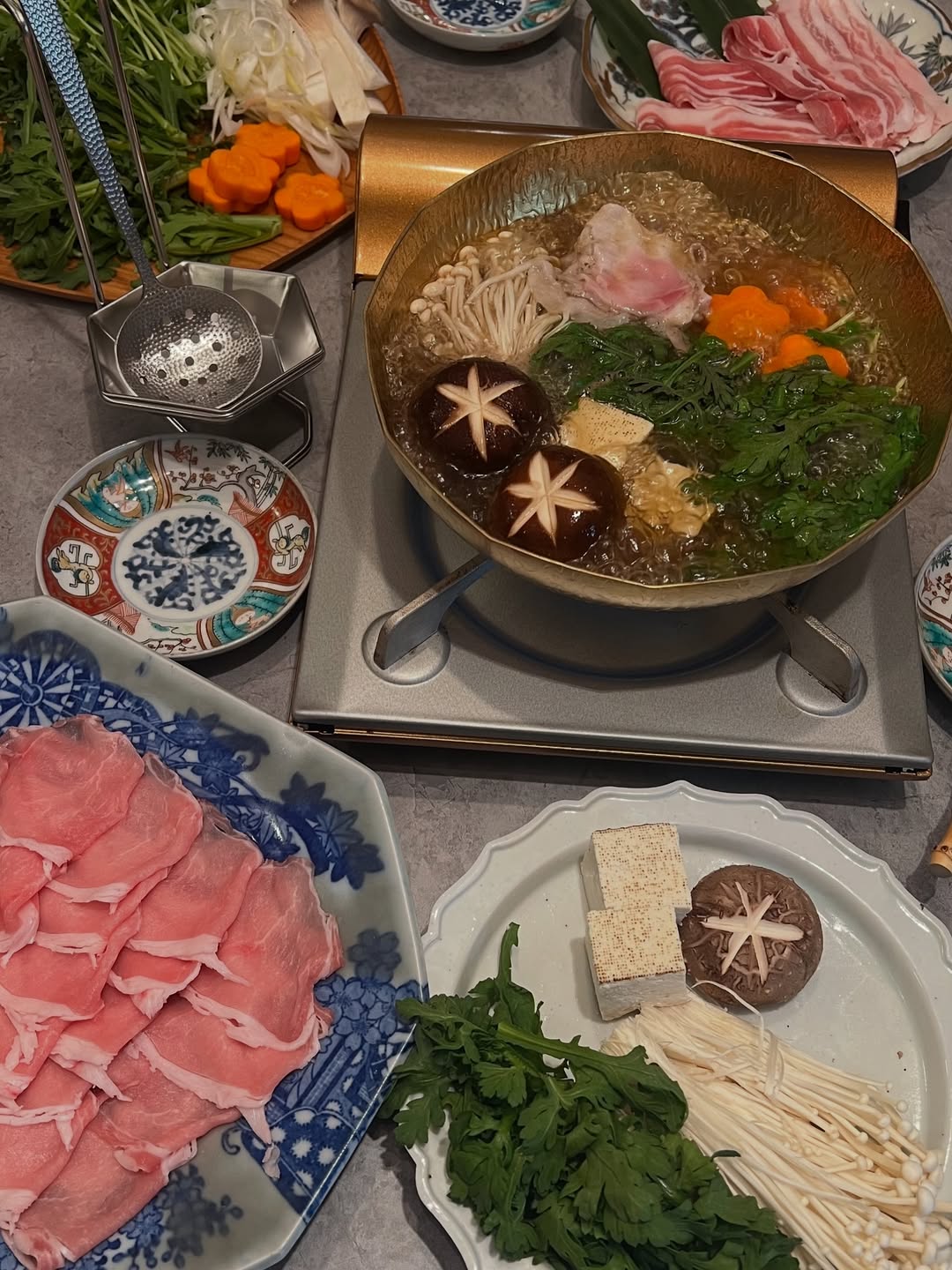 六角　お玉立て　シルバー