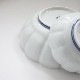 【陶器市】有田焼　手描き線紋　菊割小鉢　青 4枚目のサムネイル