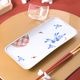 波佐見焼 花うさぎ 焼皿 4枚目のサムネイル