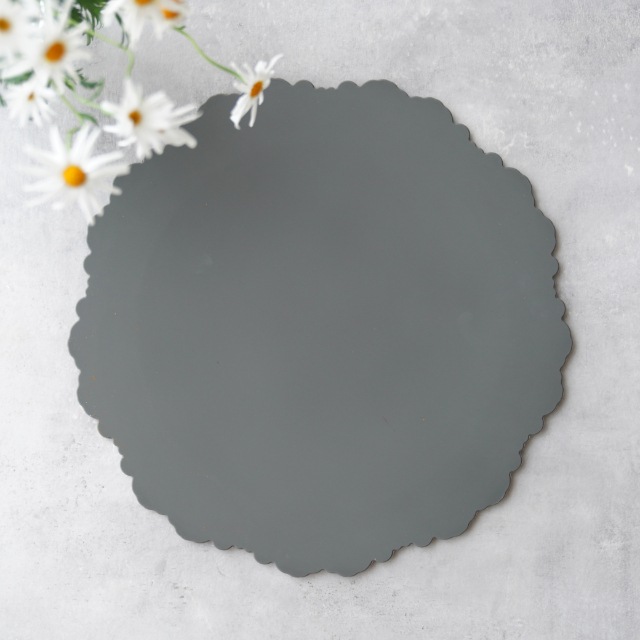 シリコンレリーフ ランチョンマット グレー ｜ 四季折々のおしゃれな和