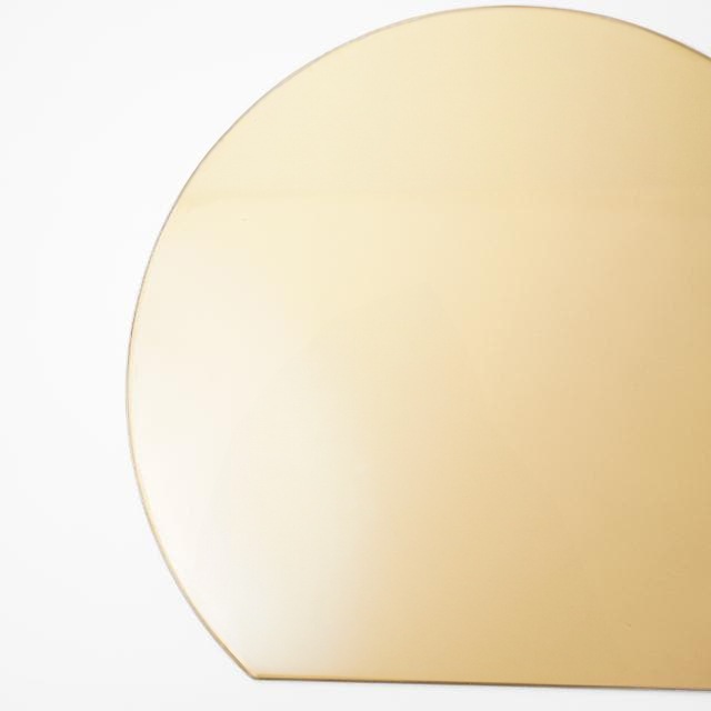 【アウトレット】金渕銀　半月盆　越前塗　FOURGRACEオリジナル