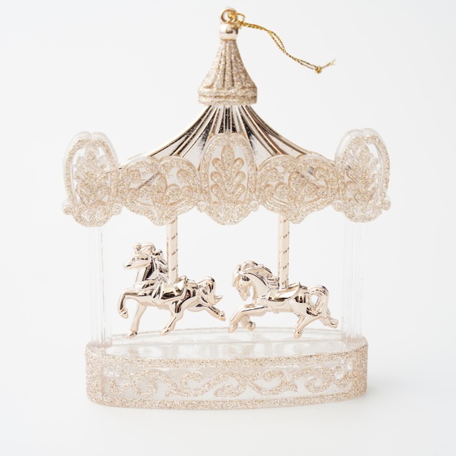 アクリルカルーセル　オーナメント