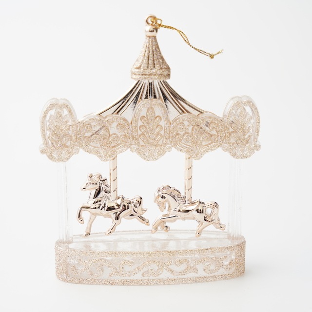 アクリルカルーセル　オーナメント