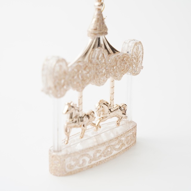 アクリルカルーセル　オーナメント