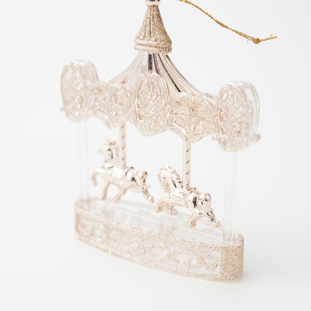 アクリルカルーセル　オーナメント