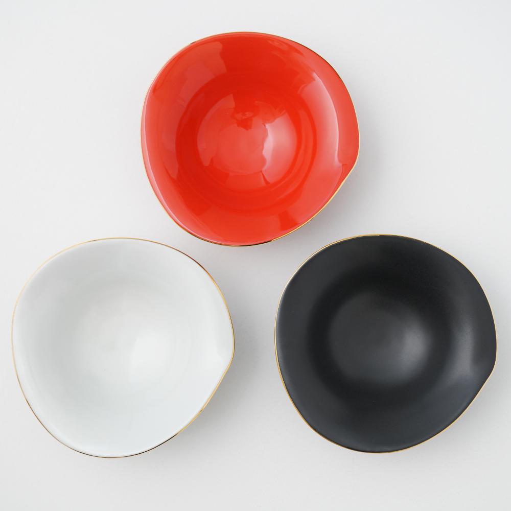 黒マット（渕金）なぶり取鉢