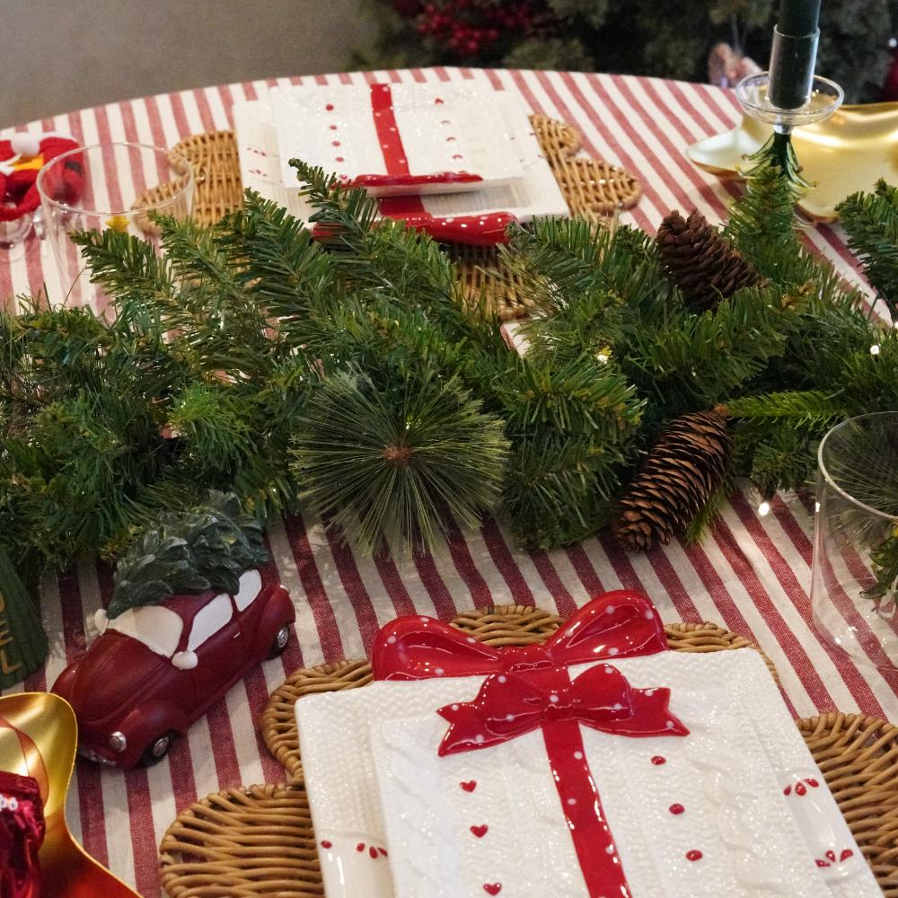 レッドリボン プレゼントプレート　M