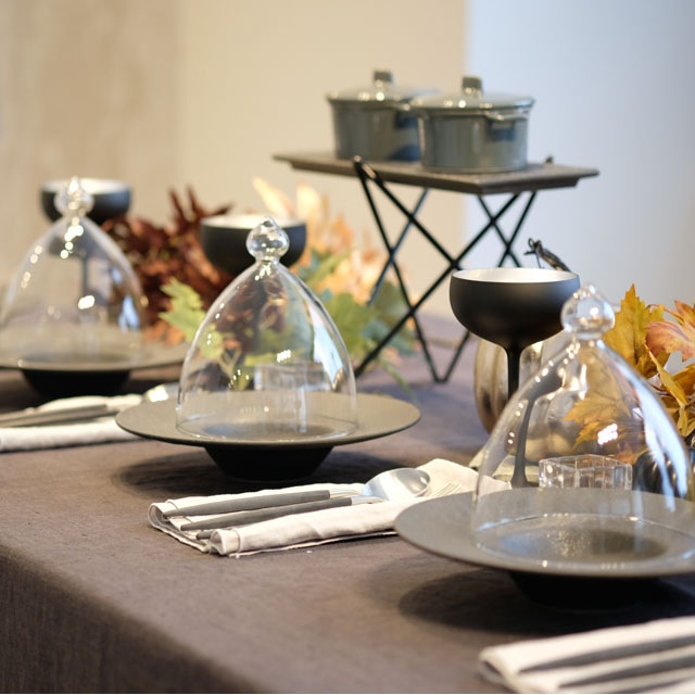 ドイツ製　ソーサー　マットブラック×ゴールド　