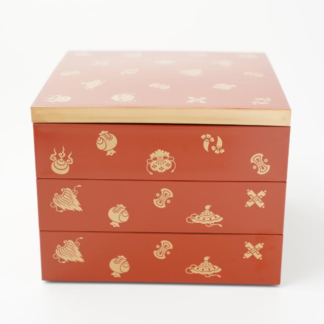 八角菓子器／柿右衛門作桐鳳凰繪。桐箱付き　銘・八角鉢。【新品・未使用品】 柿右衛門色絵鹿ニ鳳凰文八角鉢 | 商品詳細 東洋古陶磁の前坂晴天堂