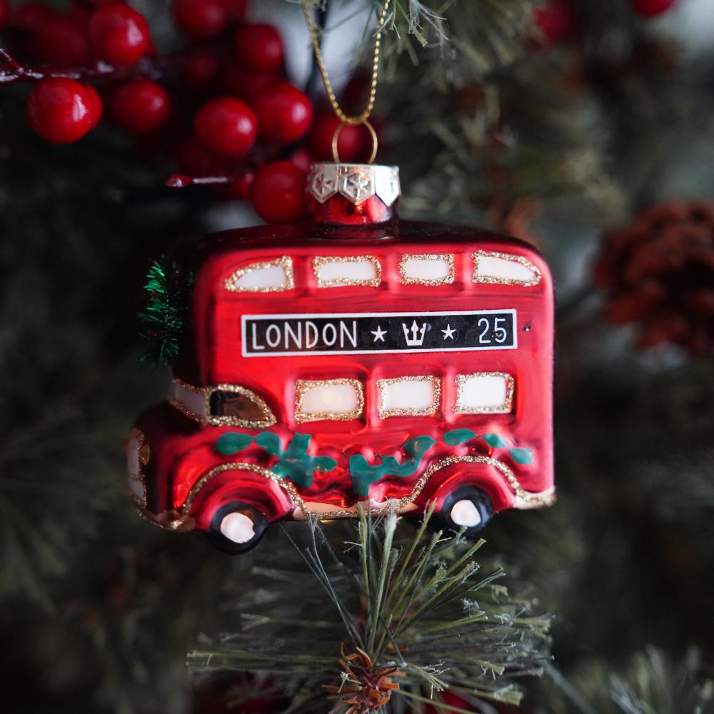 5点セット】ロンドンモチーフ クリスマス オーナメント｜ 四季折々の