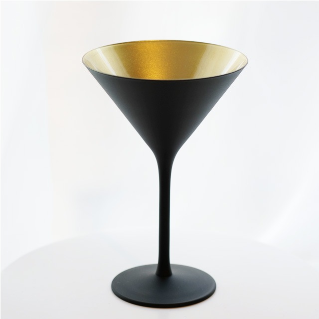 ドイツ製　カクテル　マットブラック×ゴールド　