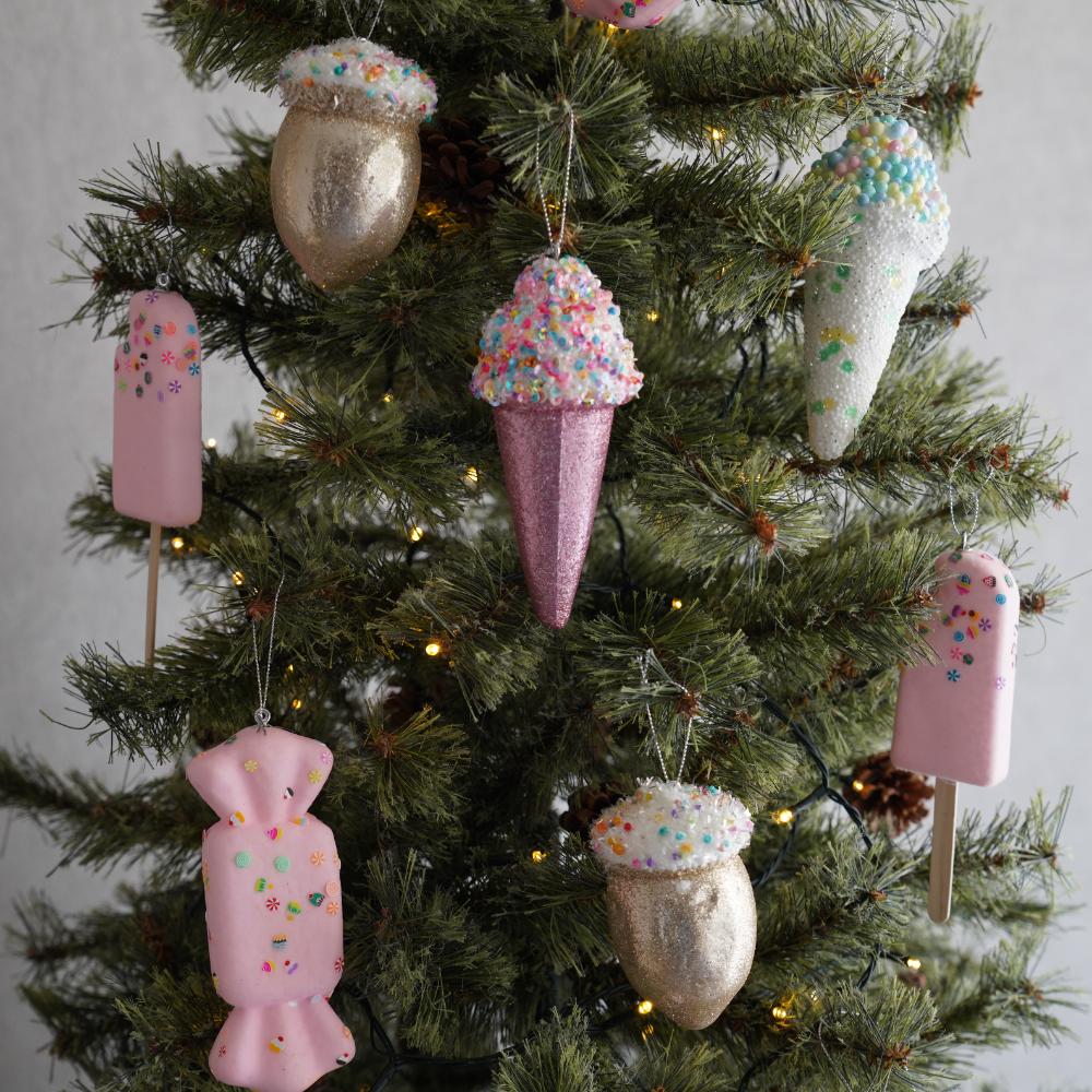 【アウトレット】【5点セット】ピンクポッピン スイーツオーナメント