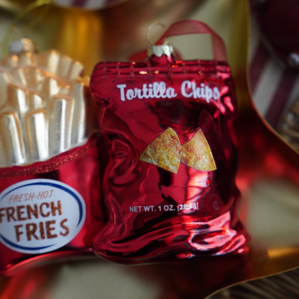 【アウトレット】チップス ガラスオーナメント（単品）