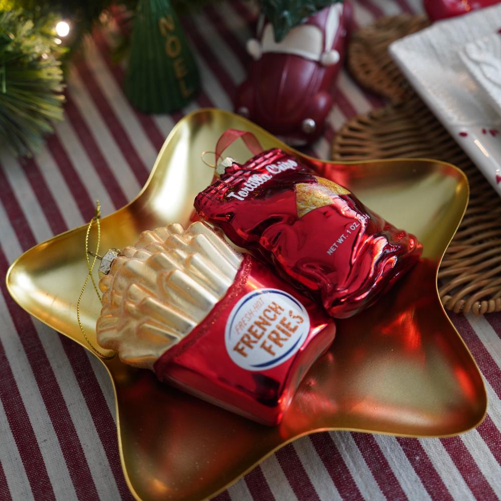 【アウトレット】チップス ガラスオーナメント（単品）