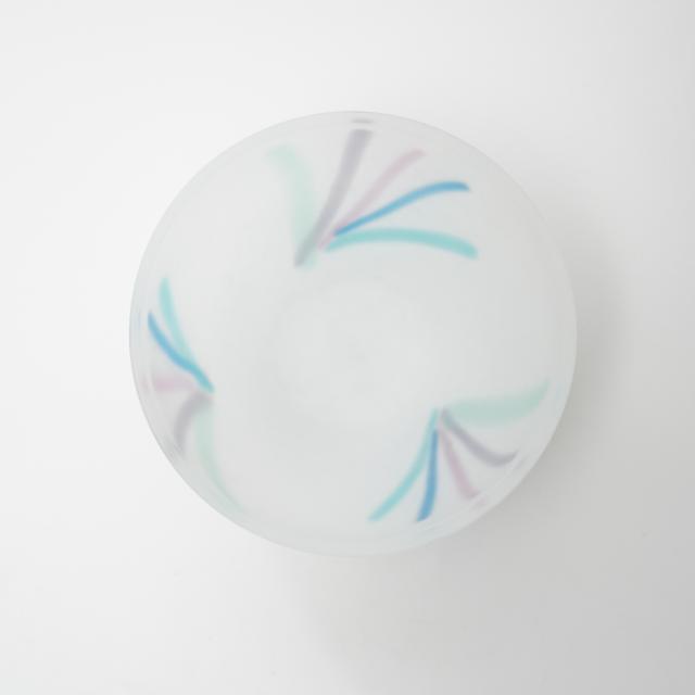 青森びいどろ　花火(ブルー)