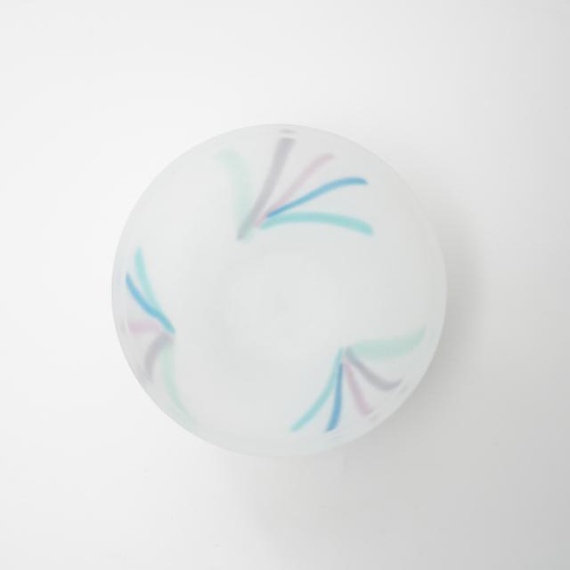 青森びいどろ　花火(ブルー)