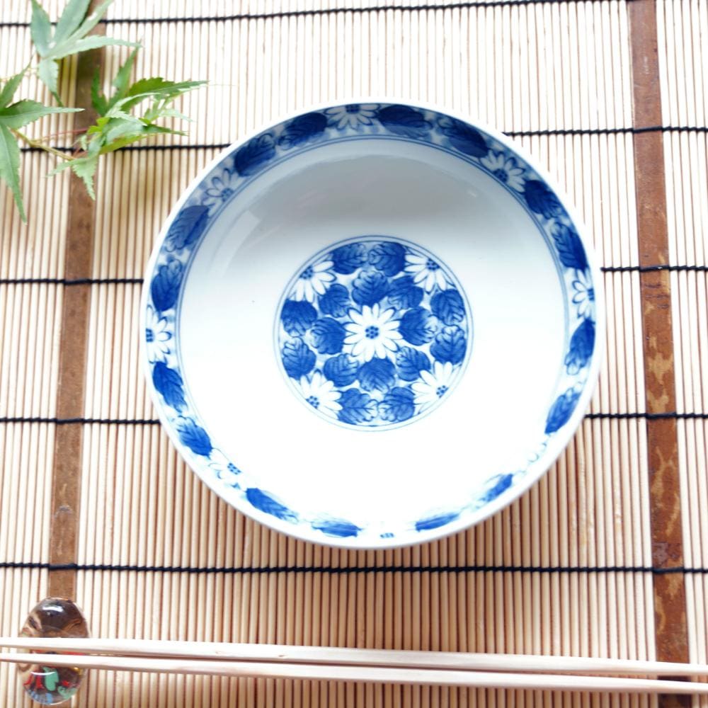 波佐見焼 淡菊 小鉢揃（5枚セット）｜ 四季折々のおしゃれな和食器通販