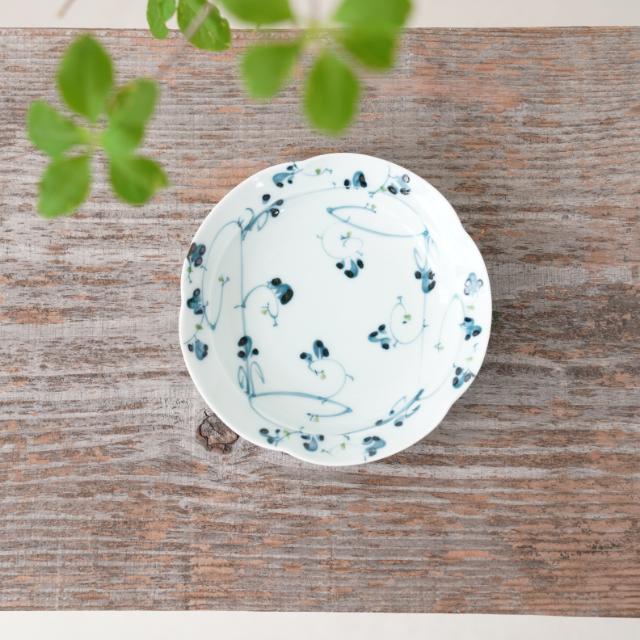 清風唐草3.5号小皿 ｜ 四季折々のおしゃれな和食器通販サイト