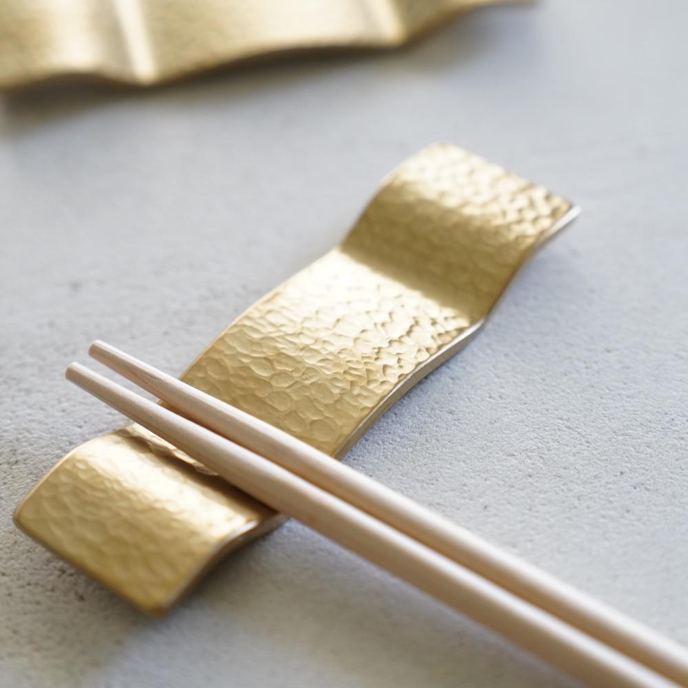 ゴールド 箸置き･カトラリーレスト
