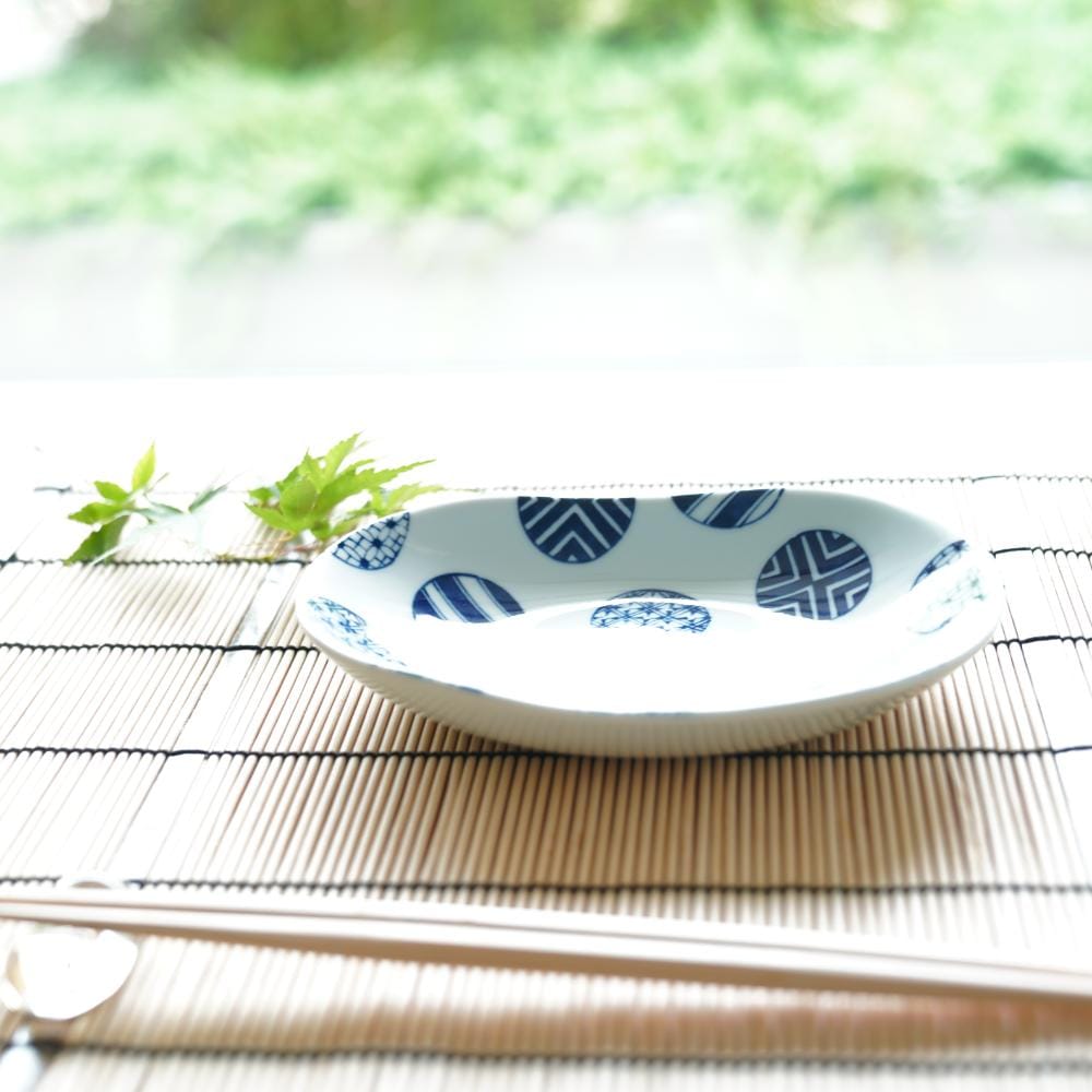 波佐見焼 藍丸紋 半額以下特別価格❣️26ピースホームセット❣️