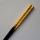 22.5cm　八角谷口箸　二色金箔 2枚目のサムネイル