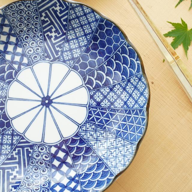 染付祥瑞 煮物鉢 5点セット ｜ 四季折々のおしゃれな和食器通販サイト