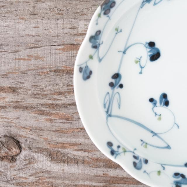 清風唐草5号取皿