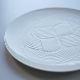 結 25.5cm 大皿 白 4枚目のサムネイル