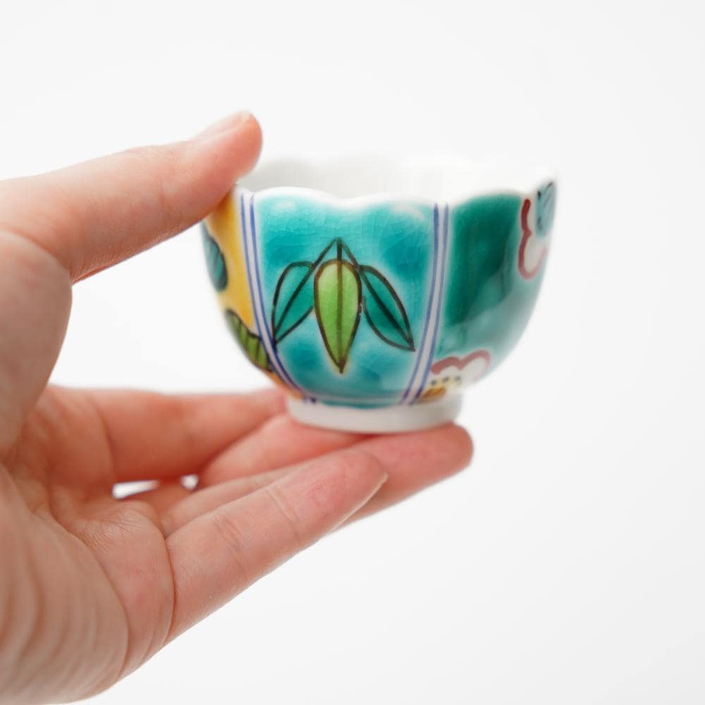 眉石窯 九谷焼 菊型珍味 松竹梅 | 四季折々のおしゃれな和食器通販 眉石窯 九谷焼 菊型珍味 松竹梅 | 四季折々のおしゃれな和食器通販