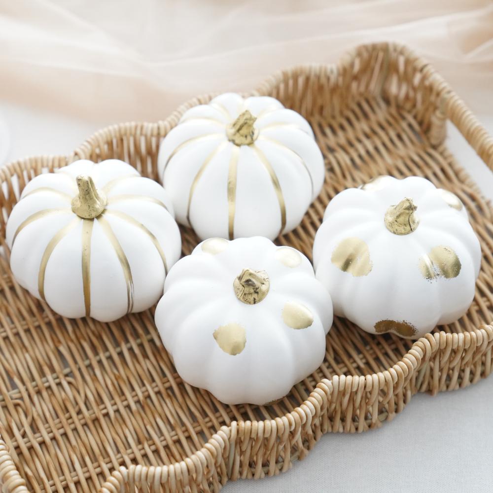 《4点セット》ゴールドライン＆ドットパンプキン FOURGRACEオリジナル