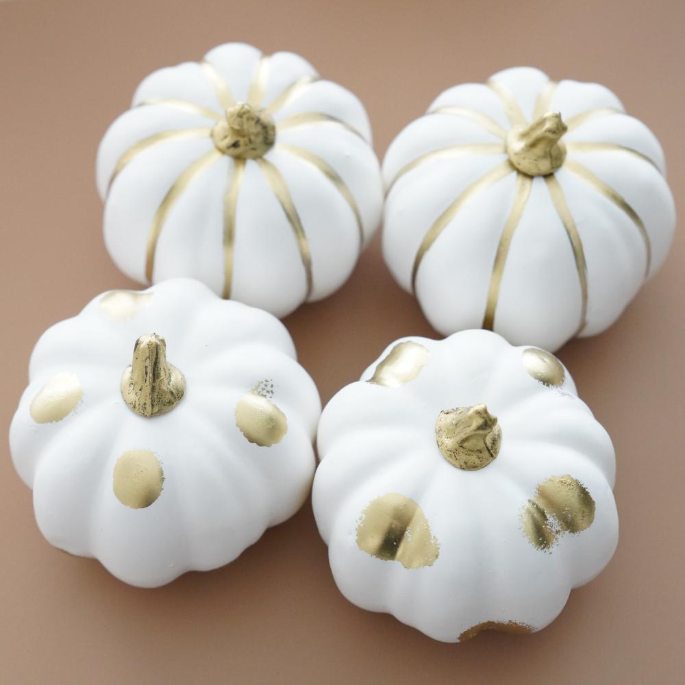 《4点セット》ゴールドライン＆ドットパンプキン FOURGRACEオリジナル