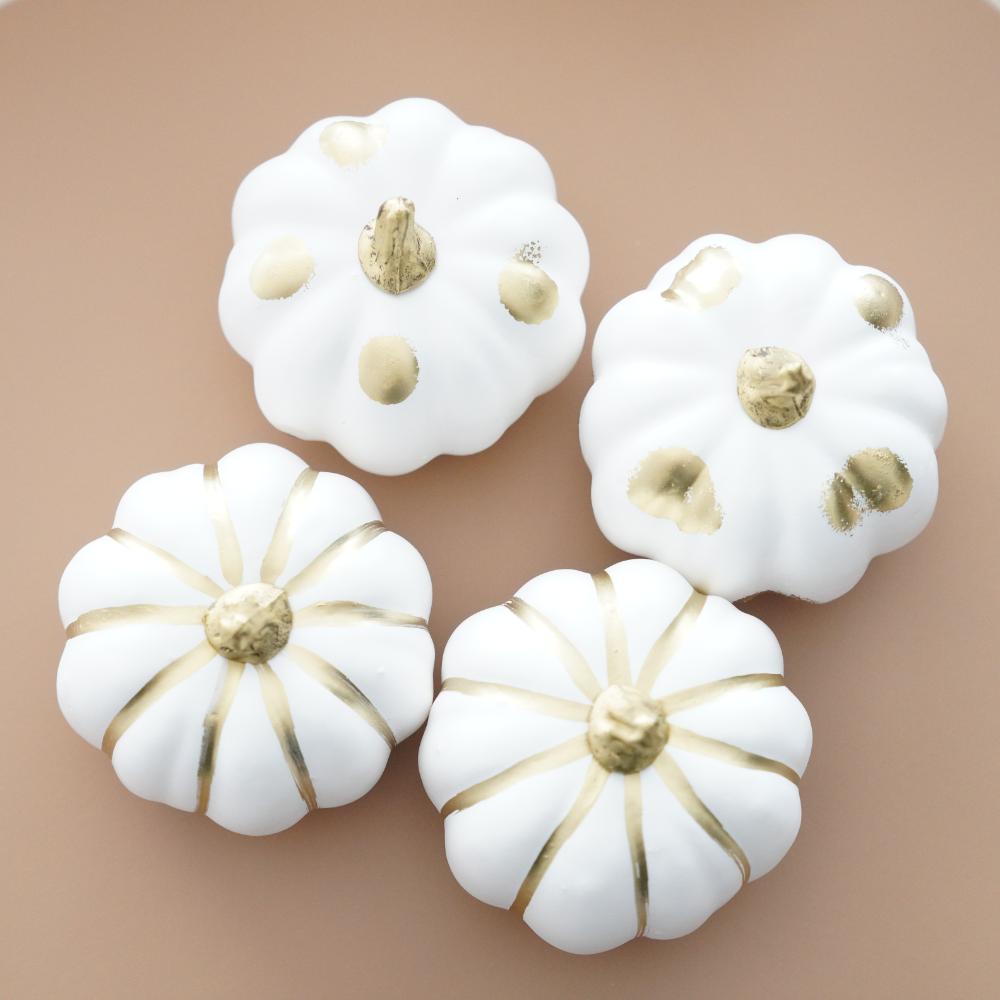 《4点セット》ゴールドライン＆ドットパンプキン FOURGRACEオリジナル