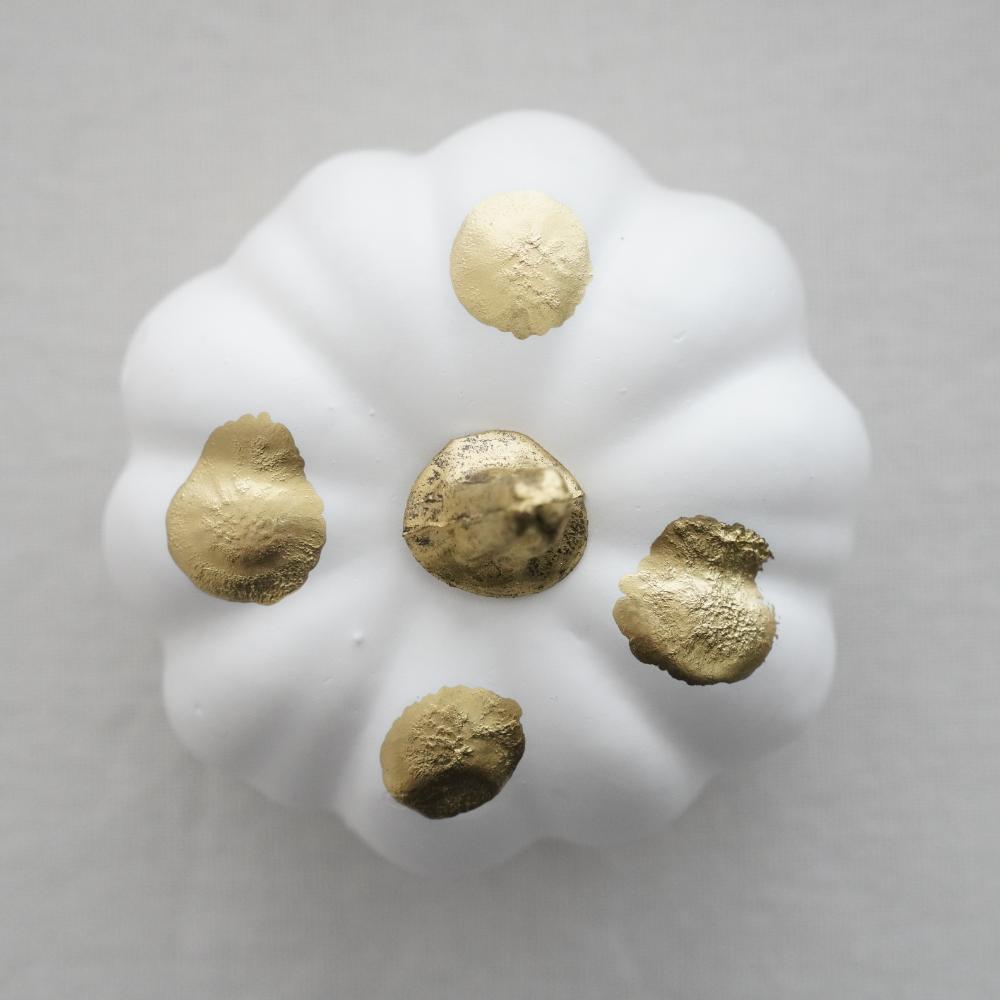 《4点セット》ゴールドライン＆ドットパンプキン FOURGRACEオリジナル