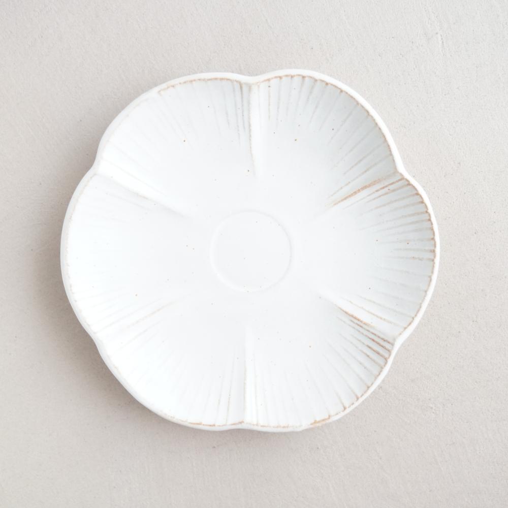 益子焼 ひなげしのお皿 kinari