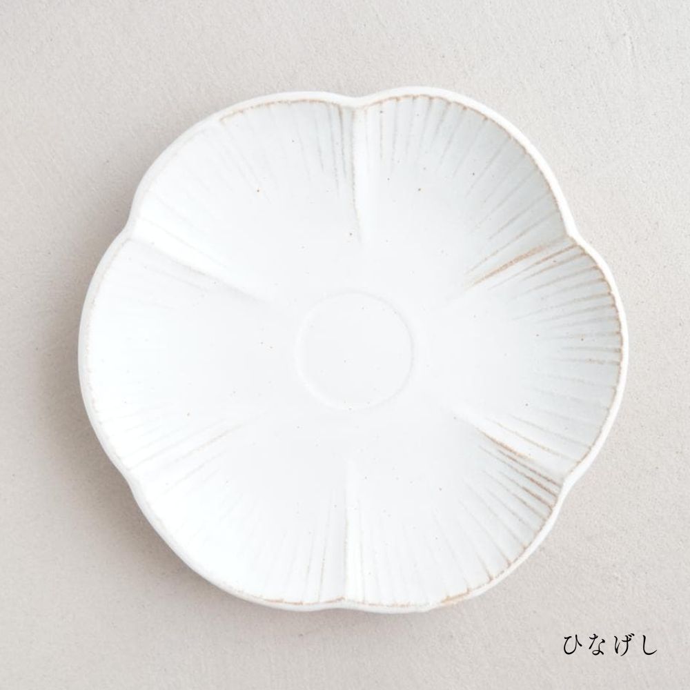 益子焼 バラのお皿 kinari