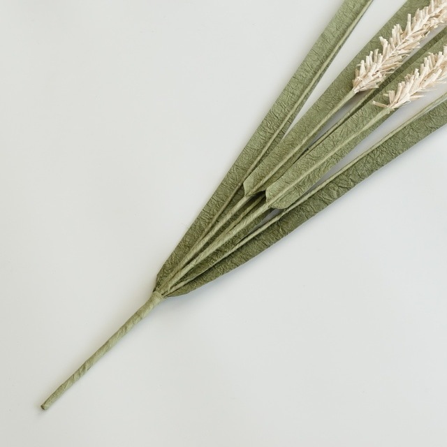 和紙のすすき　枡俵（中）付