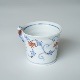 波佐見焼　面取花唐草　一閑人煎茶・そば猪口 3枚目のサムネイル