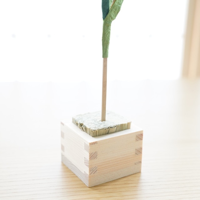 季節のお飾り棒　お月見　枡俵（小）付