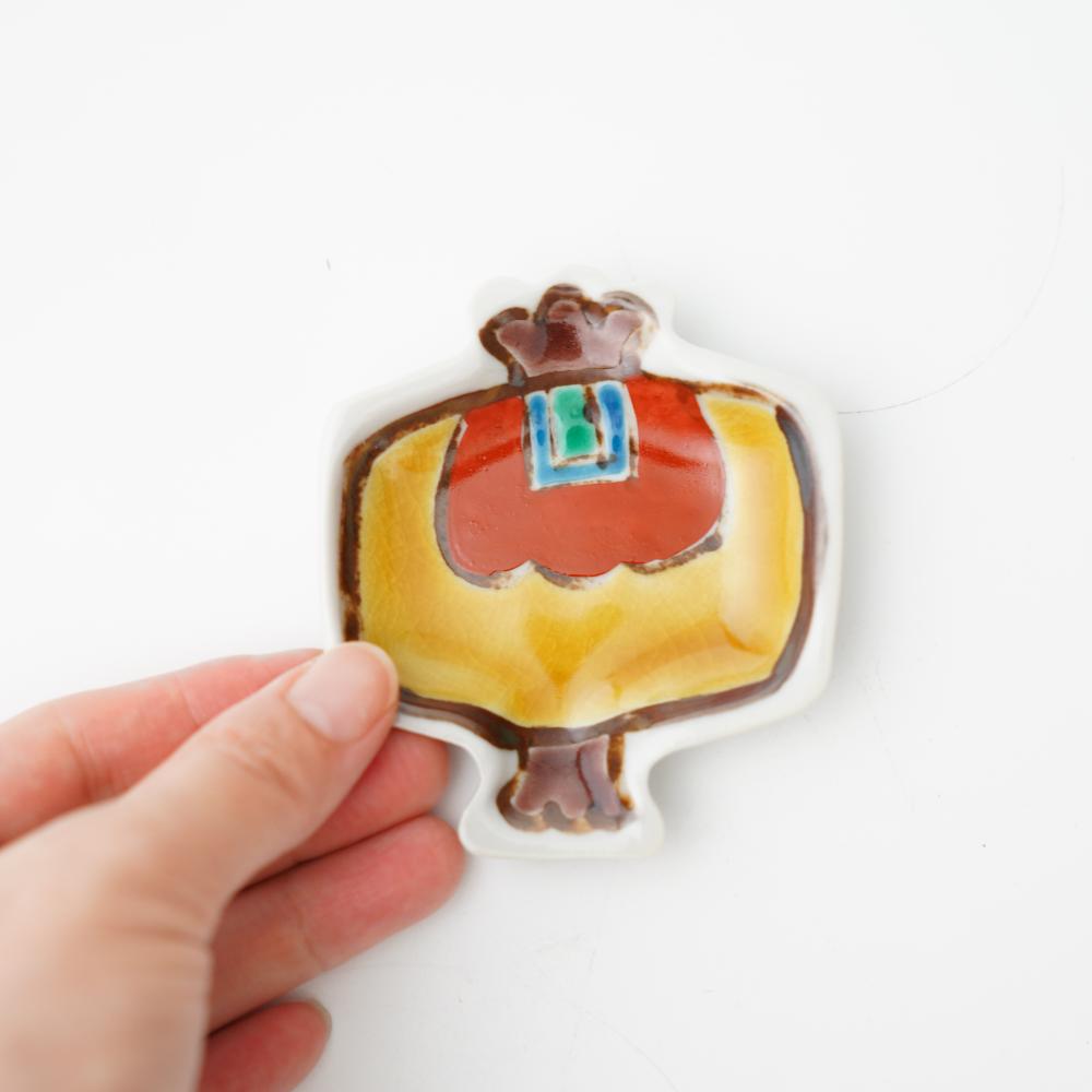 双鳩窯 九谷焼 縁起豆皿 小槌 ｜ 四季折々のおしゃれな和食器通販