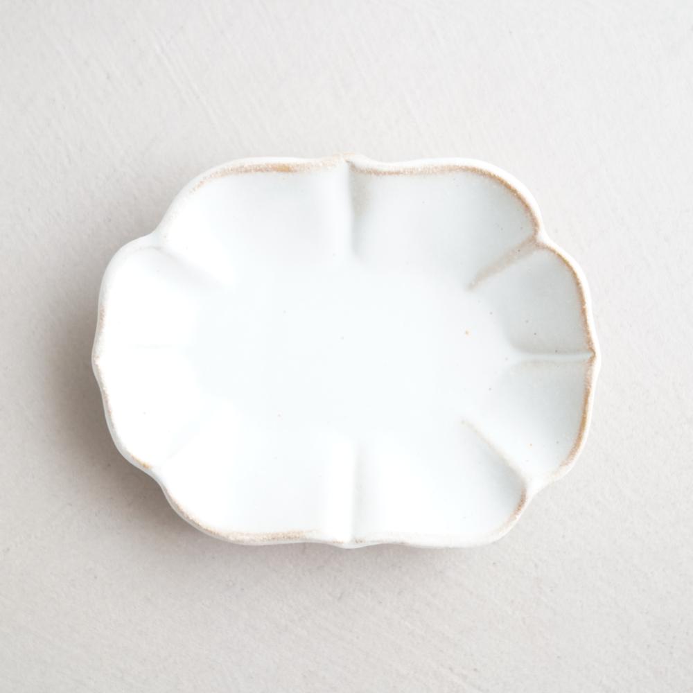 益子焼 ロータス（小） シャビーターコイズ 