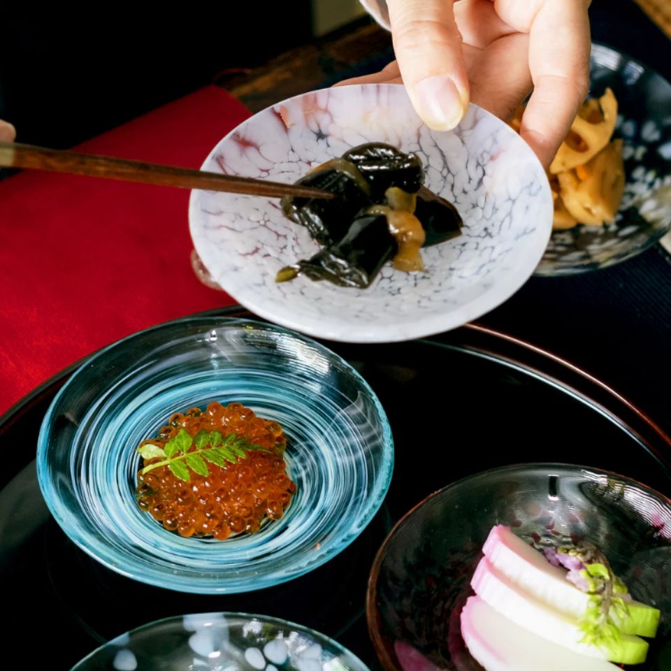 津軽びいどろ 豆皿｜ 四季折々のおしゃれな和食器通販サイト FOURGRACE
