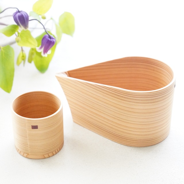 片口酒器&ぐいのみ1個セット