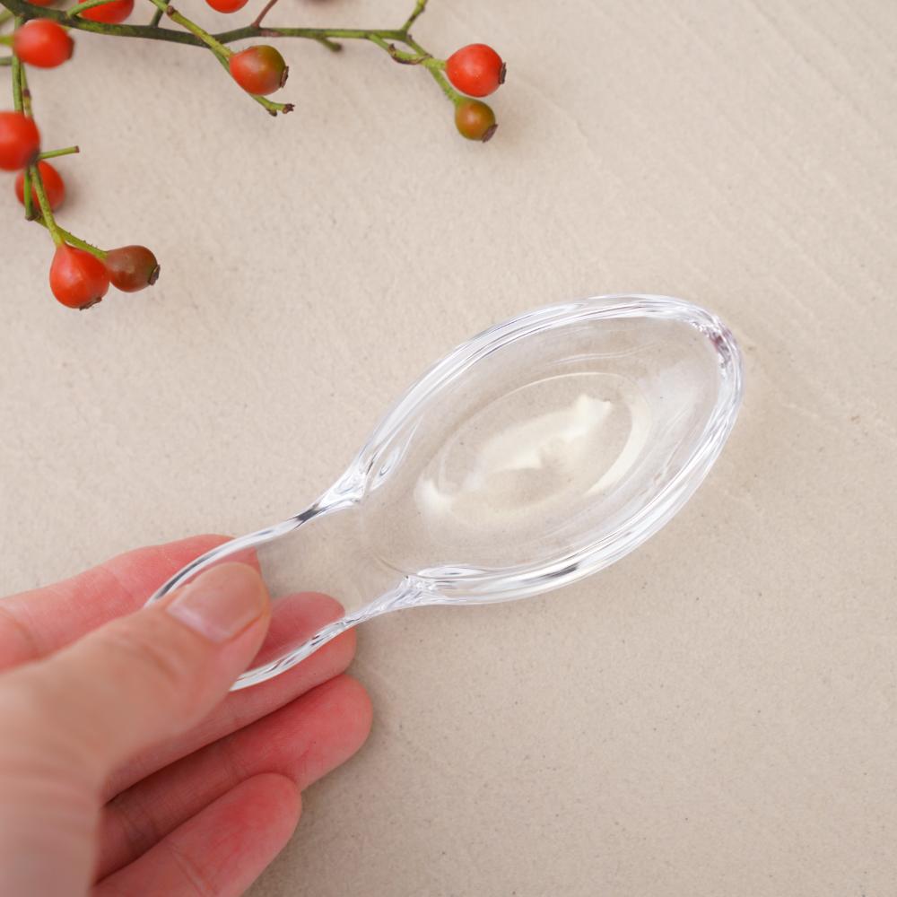 ガラスアミューズスプーン 