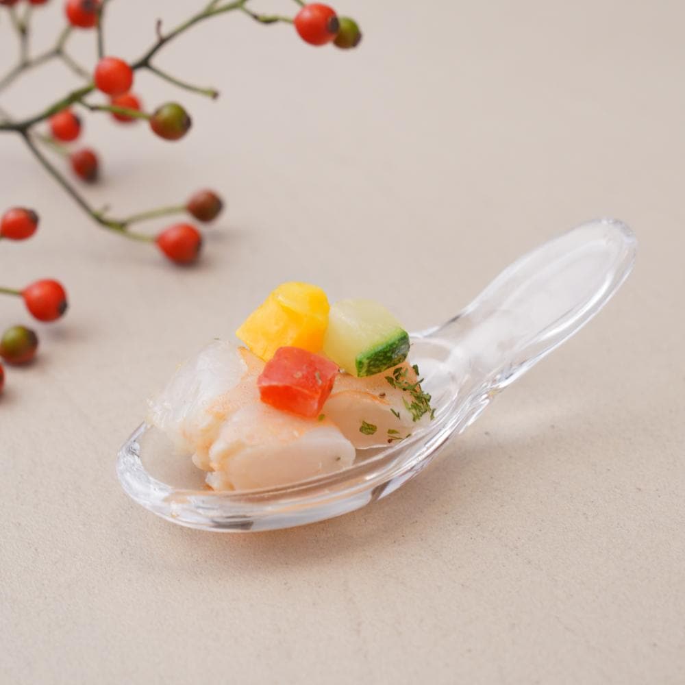 ガラスアミューズスプーン 