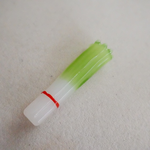 手作り硝子　夏野菜箸置き　5点揃え